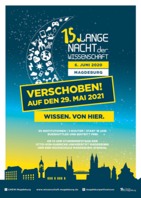 Lange Nacht 2020 verschoben auf 2021