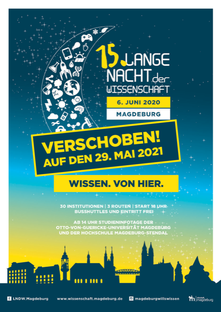 Lange Nacht 2020 verschoben auf 2021